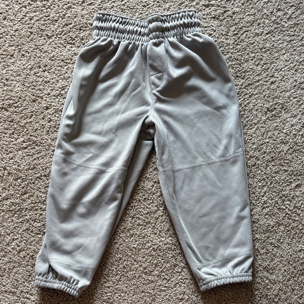 Rawlings Youth Gray Pull On Baseball Pants